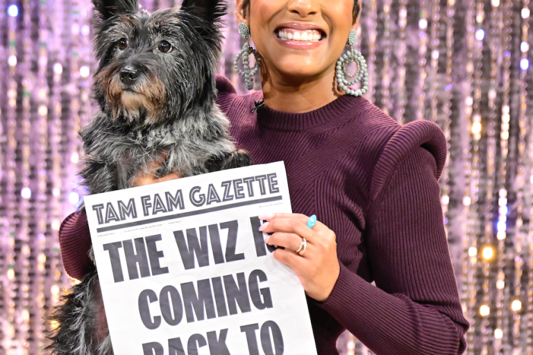 Tamron Eases On Down The Yellow Brick Road With The Broadway Cast Of “The Wiz” In Celebration Of Hall-O-Ween