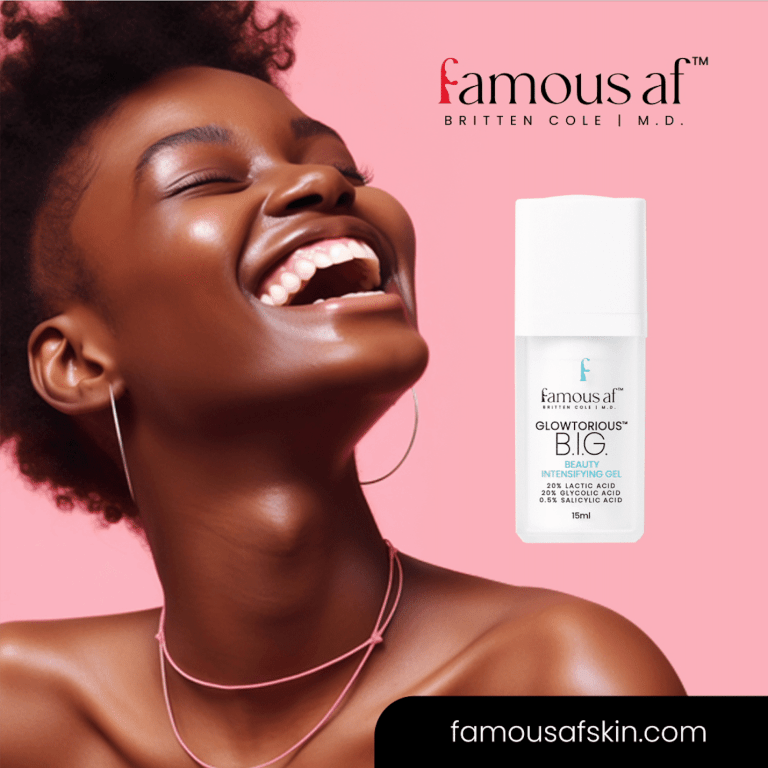 Famous AF is confidence in a bottle