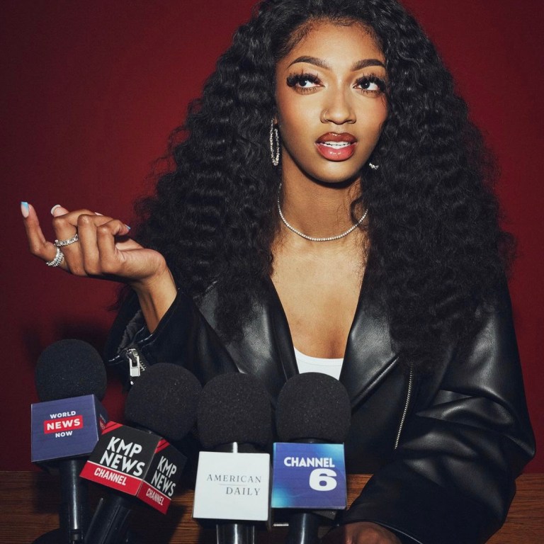 WNBA Star Angel Reese : ” The Chi-Town Barbie” Lands denim campaign with Good American Jeans