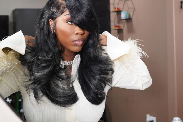 Ms. Daisy Baby Slays Kash Doll’s Hair with a 90’s Blowout!