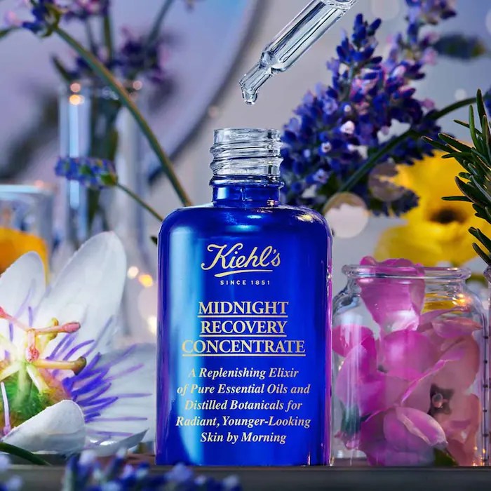 Prepare Your Skin for the winter with Kiehl’s Midnight Recovery Concentrate Moisturizing Face Oil