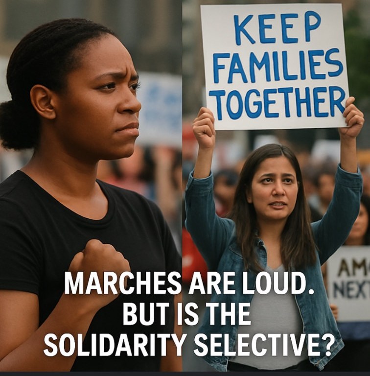 Marches Are Loud. But Is the Solidarity Selective?