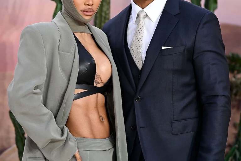 Teyana Taylor & Aaron Pierre Make Stylish Red Carpet Debut at One Battle After Another London Premiere