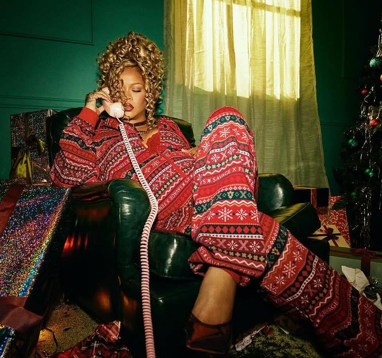 Savage Fenty Onesies Bring Holiday Cheer in the Coziest Way