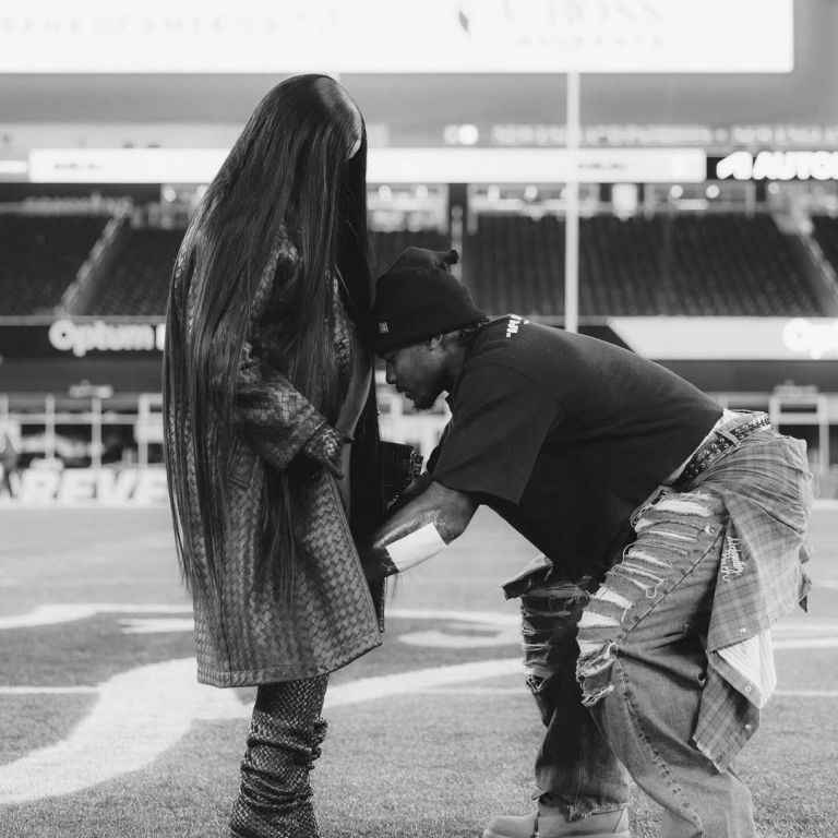 Fun and Heartwarming Moment as Cardi B Supports Stefon Diggs at the Game