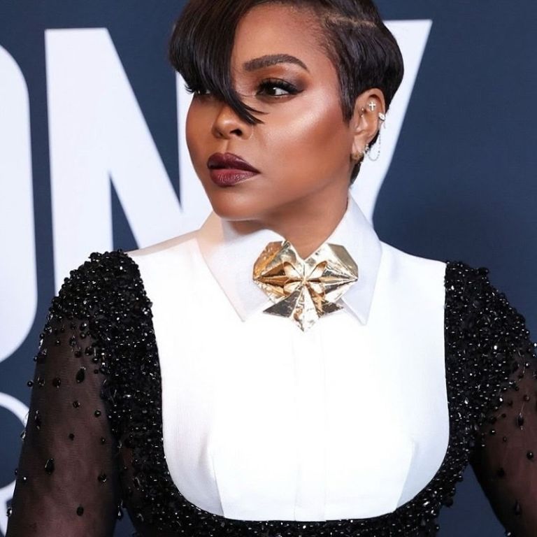 Taraji P Henson Stuns in Fierce Asymmetrical Pixie at Ebony Power 100 Awards