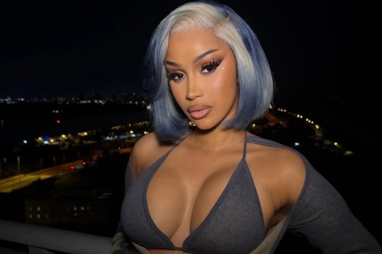 Cardi B New Blue Hair Is a Whole Mood