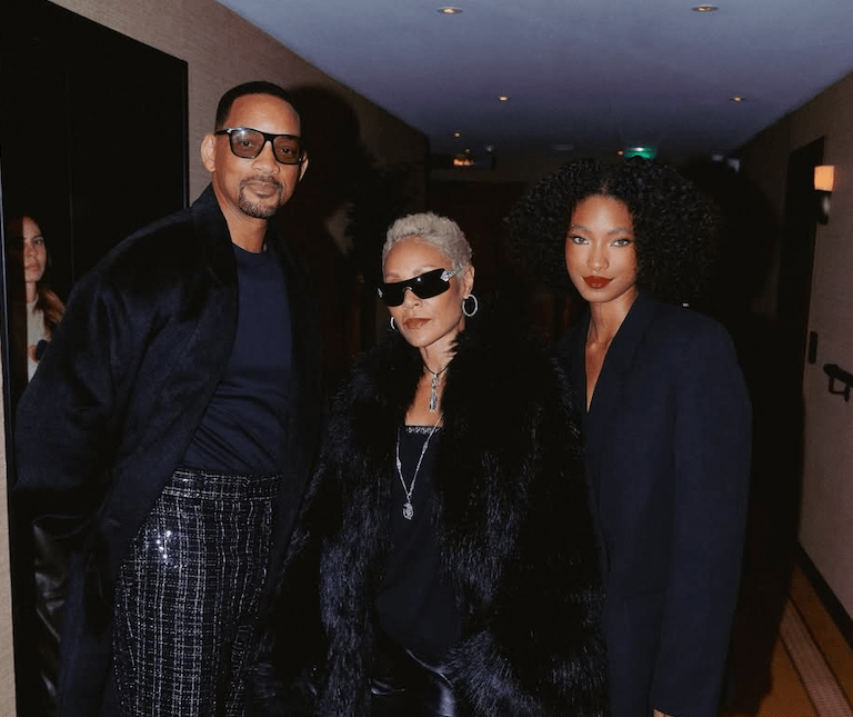 Jaden Smith Christian Louboutin Creative Director A Family Moment of Style and Support