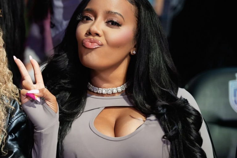 Angela Simmons Unrivaled Basketball Game Look: Courtside Fashion Goals