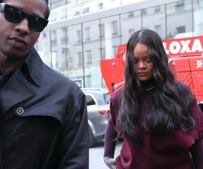 Rihanna and A$AP Rocky: A Cozy and Romantic Evening in the Heart of Paris