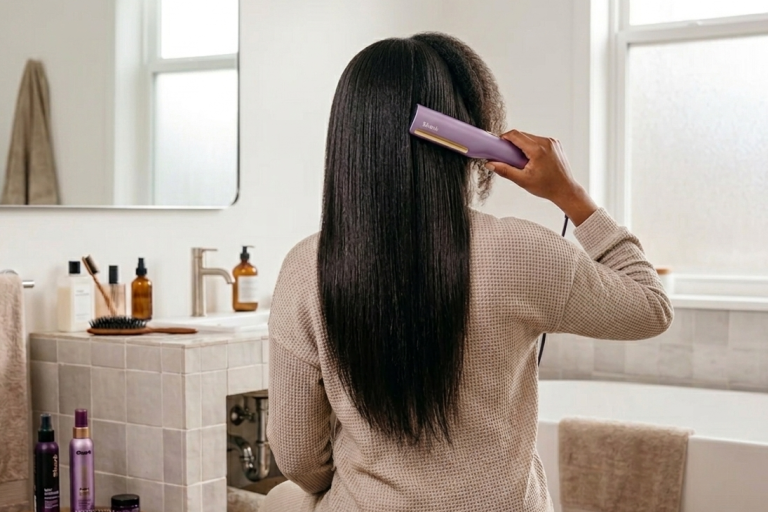 Your New Hair Bestie: The Shark SilkiPro™ Hair Straightener and Dryer