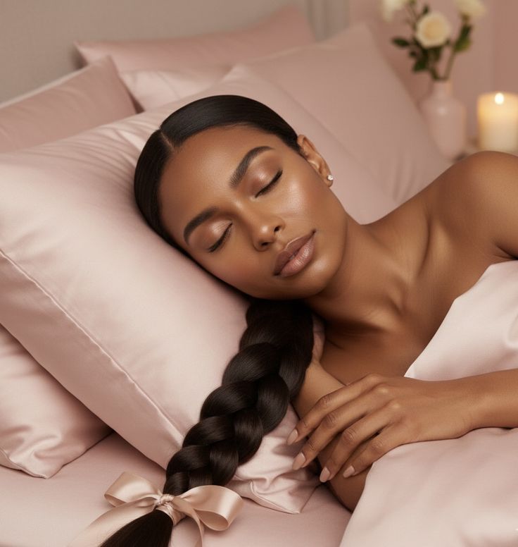 How To Sleep With Extensions Without Tangling Night Routine Tips